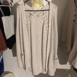 Knit cardigan